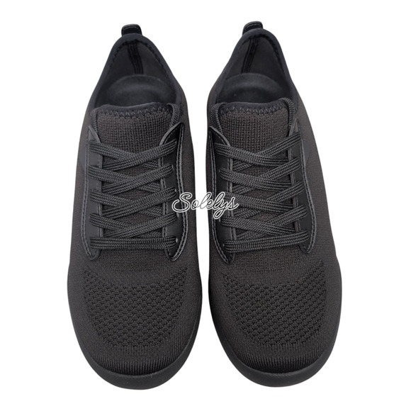 Vessi Weekend Mens 7 Womens 8 Space Black Waterproof Dyma-Tex Knit Sneaker - Picture 2 of 13